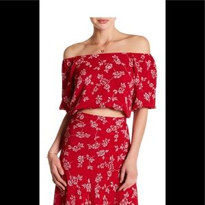 Flynn Skye crop top and maxi skirt set